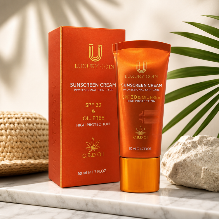 کرم ضد آفتاب spf 30 لاکچری کوین