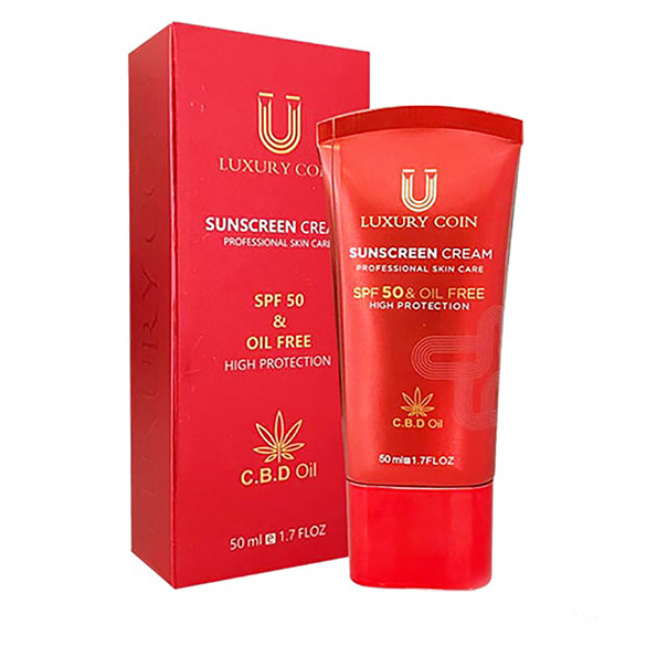 کرم ضدآفتاب spf 50 لاکچری کوین