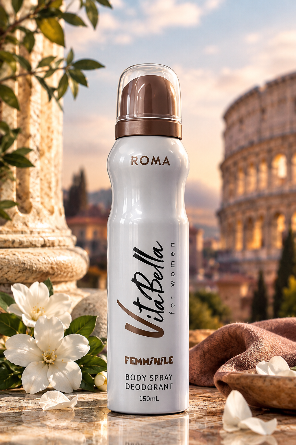 اسپری خوشبو کننده بدن  ویتابلا زنانه مدل  ROME