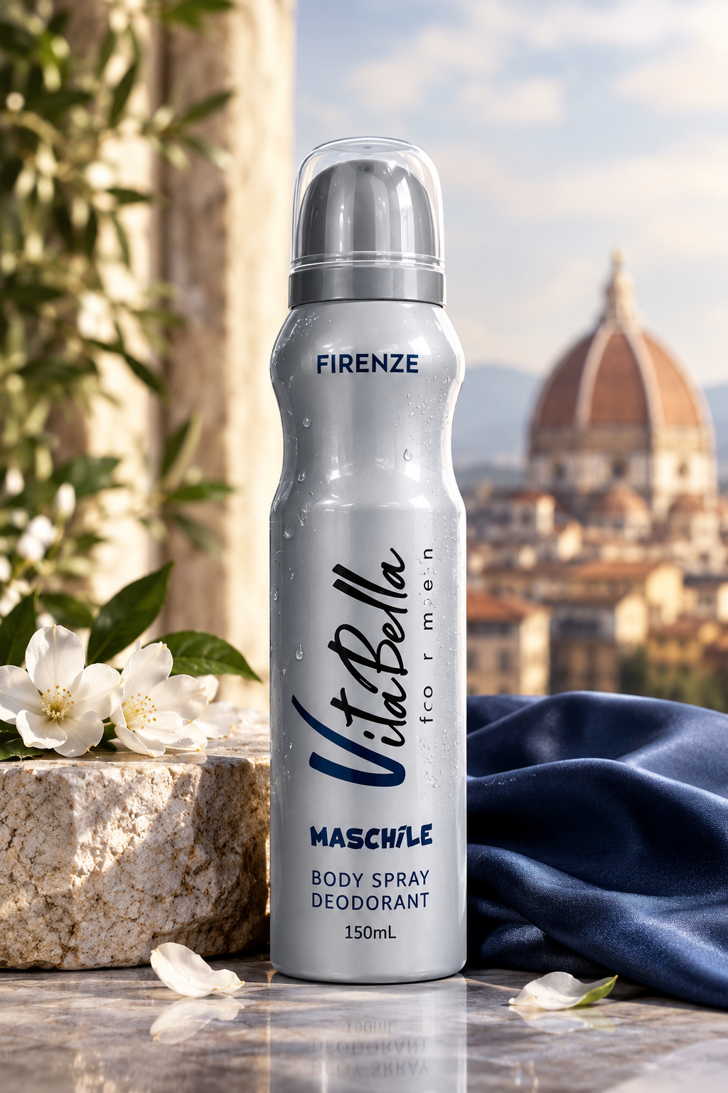 اسپری خوشبو کننده بدن ویتابلا مردانه مدل FIRENZE