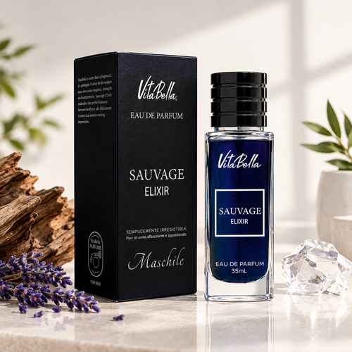 ادوپرفیوم مردانه ویتابلا ۳۵ میل رایحه SAUVAGE
