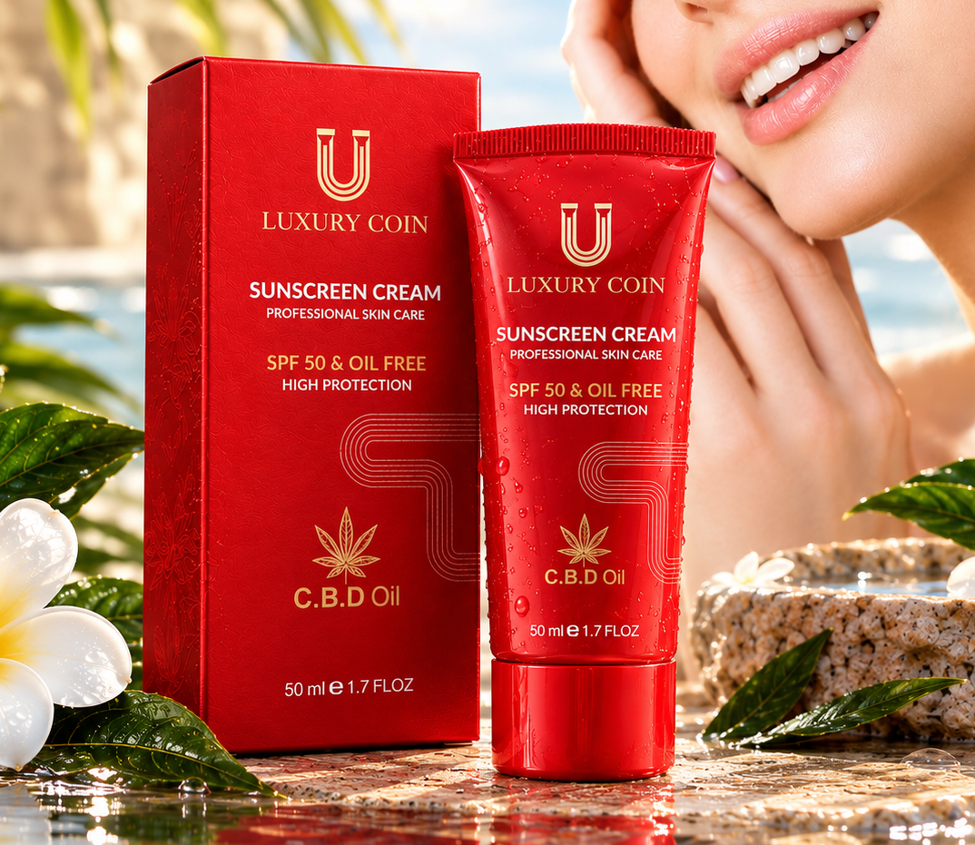 کرم ضدآفتاب spf 50 لاکچری کوین