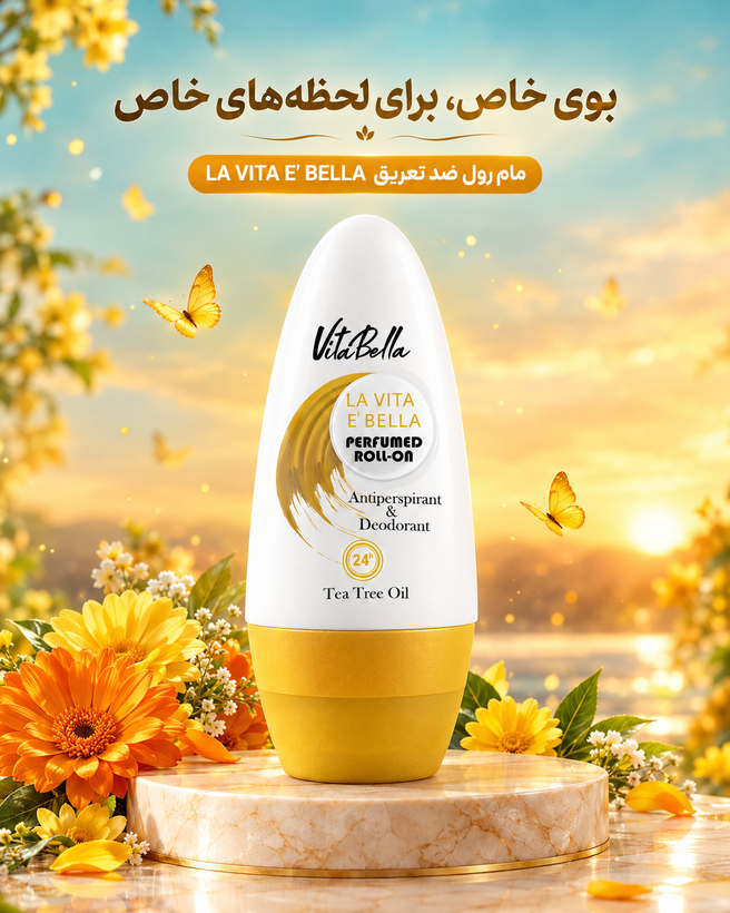 مام رول ویتابلا ضد تعریق LA VITA E BELLA