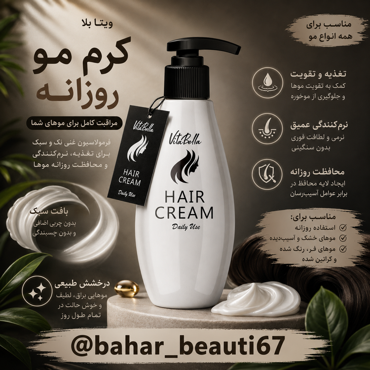 کرم موی سر ویتابلا ۱۵۰ میل