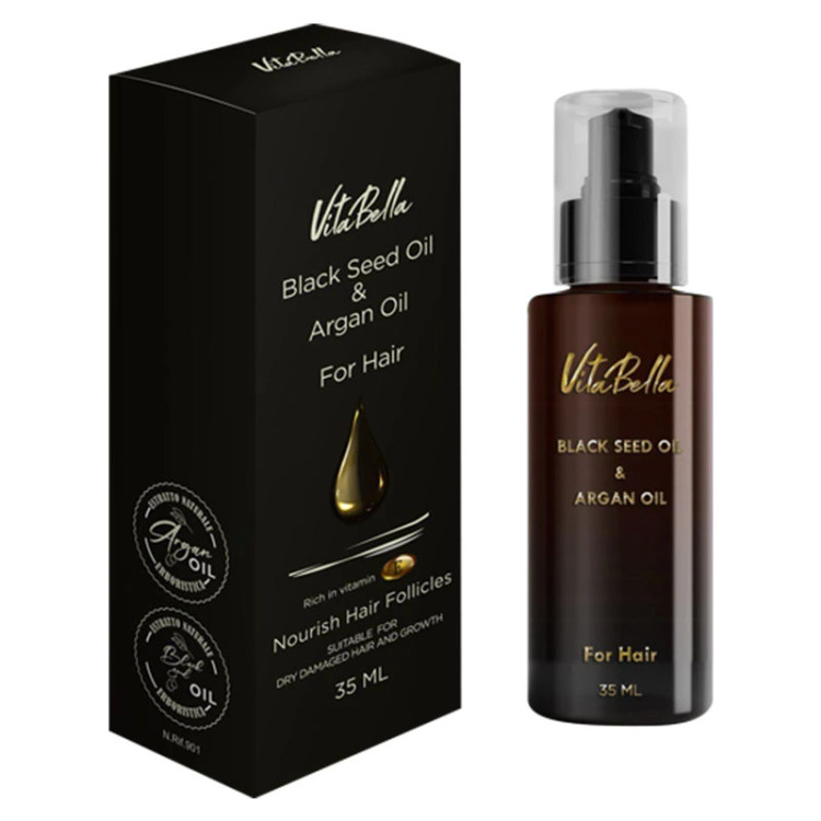 روغن مو ویتابلا سیاه دانه و آرگان