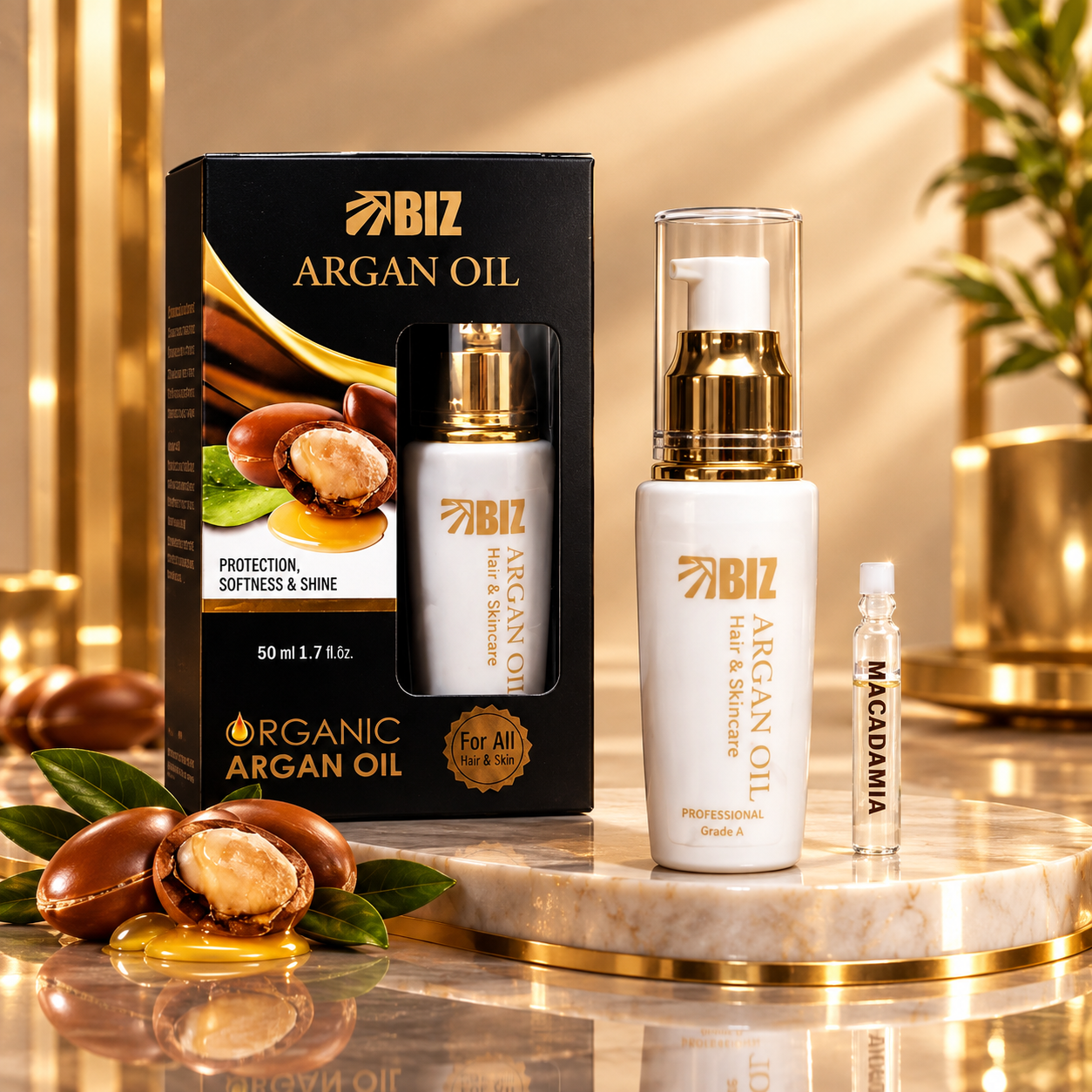 روغن آرگان خالص بیز 50 میلی