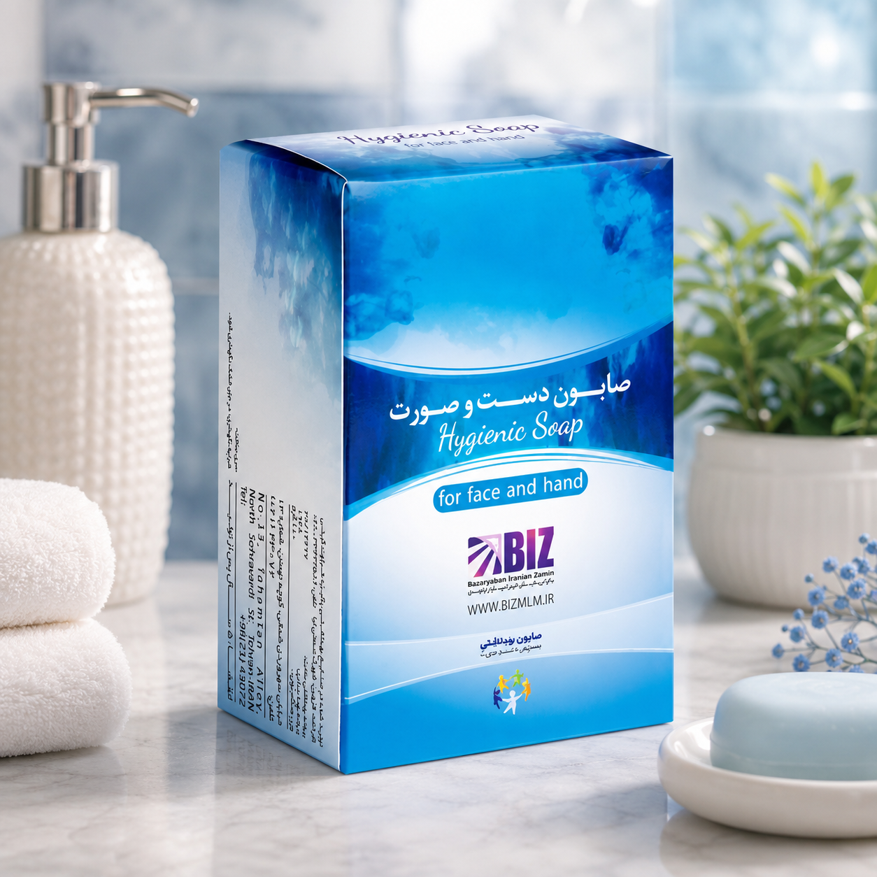 صابون زیبایی بیز بسته 6 عددی
