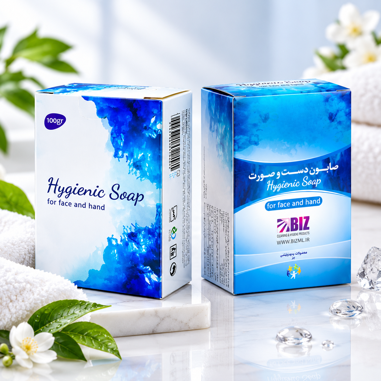 صابون زیبایی بیز بسته 6 عددی